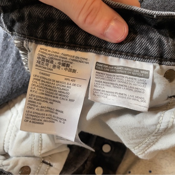 Levi's Wedgie Straight Leg Jean That Girl SIZE 26 - Picture 6 of 13